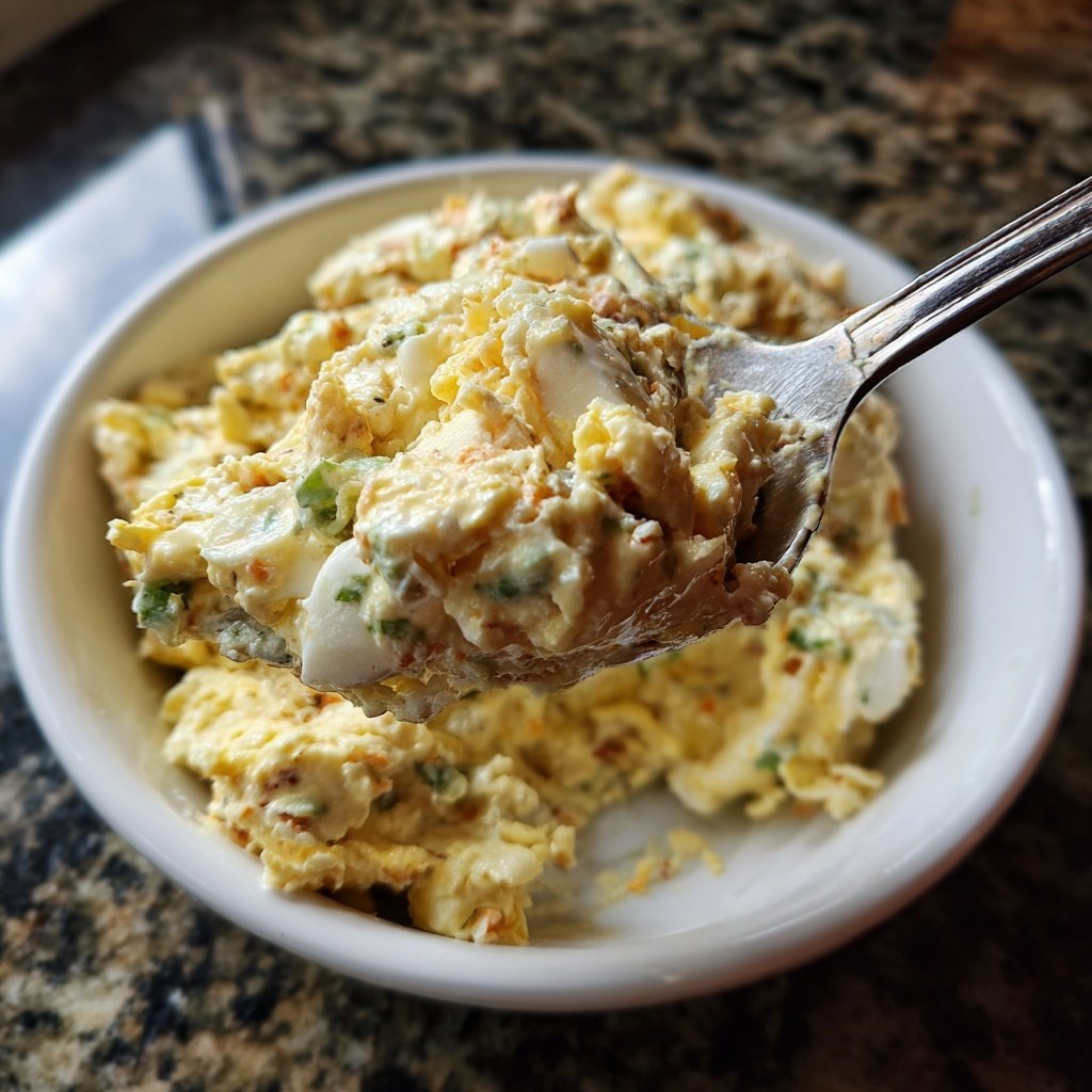 Schnell & Einfach 10-Minuten-Eiersalat mit Joghurt