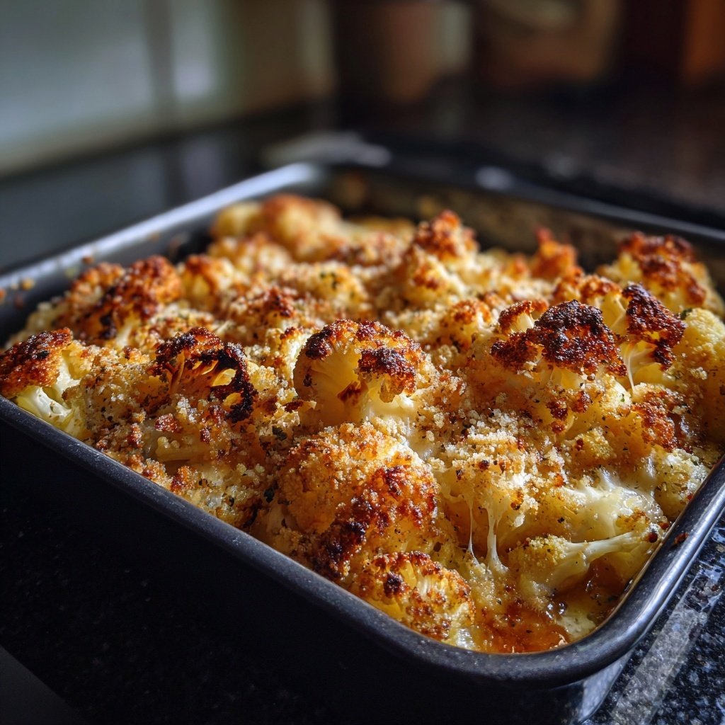Blumenkohl Gratin Mit Käse