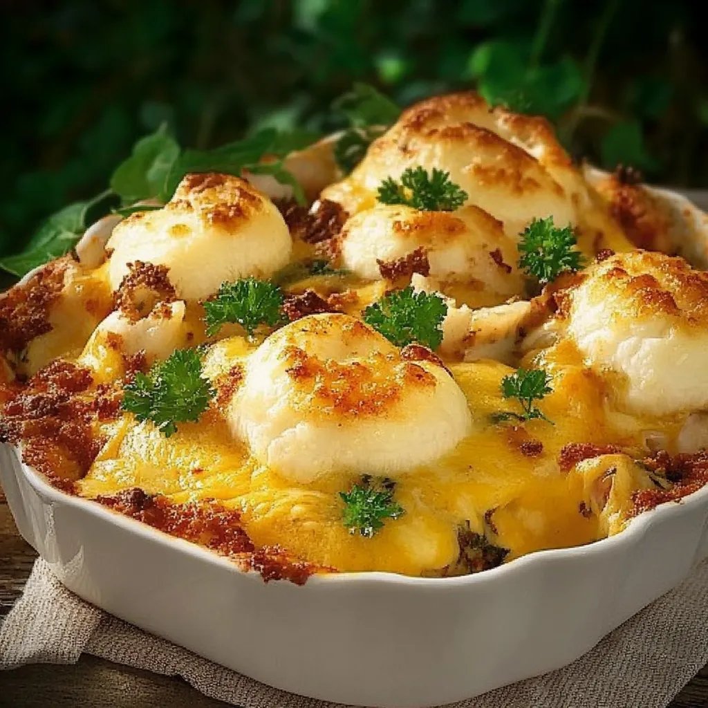 Herzhafter Blumenkohl-Hackfleisch-Auflauf