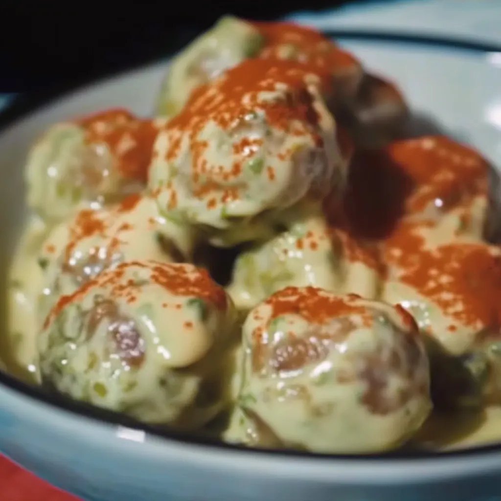 Rosenkohl in Frischkäse-Senfsauce