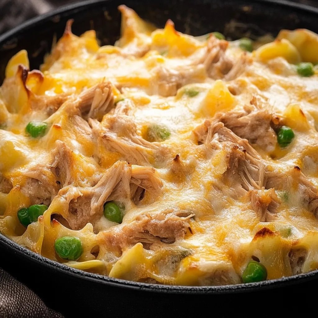 Thunfisch-Nudelauflauf