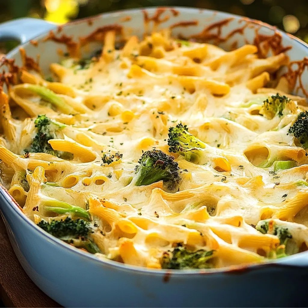 Brokkoli-Nudelauflauf