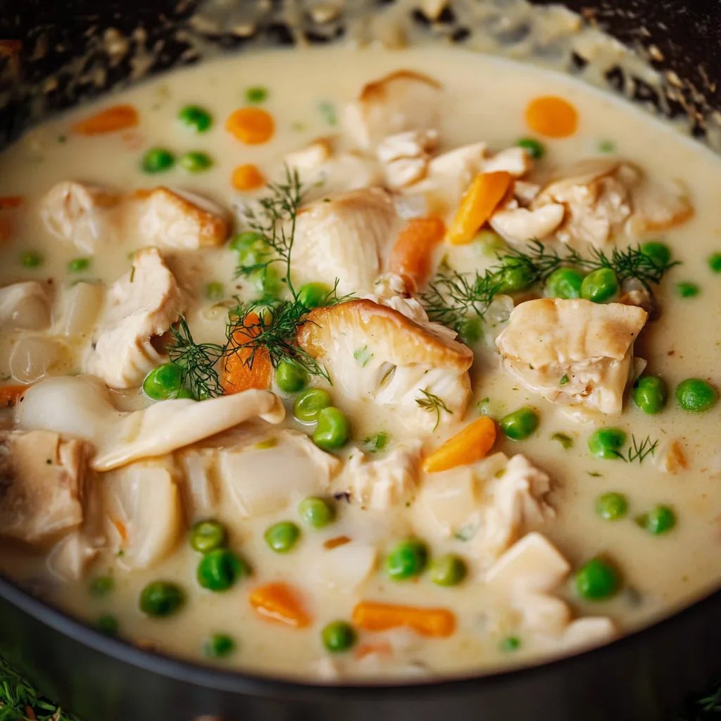 Hühnerfrikassee