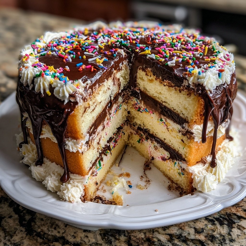 Geburtstagskuchen ohne Backofen