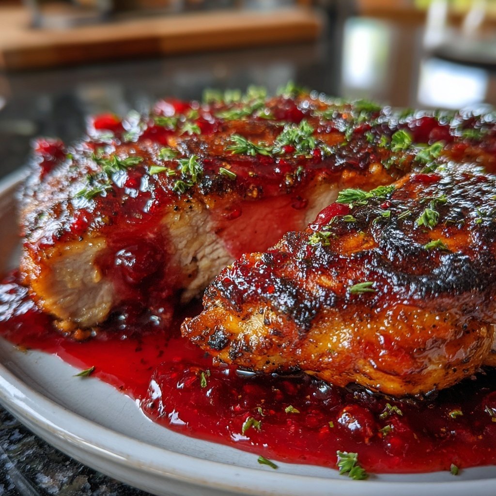 Entenbrust mit Kirschsauce