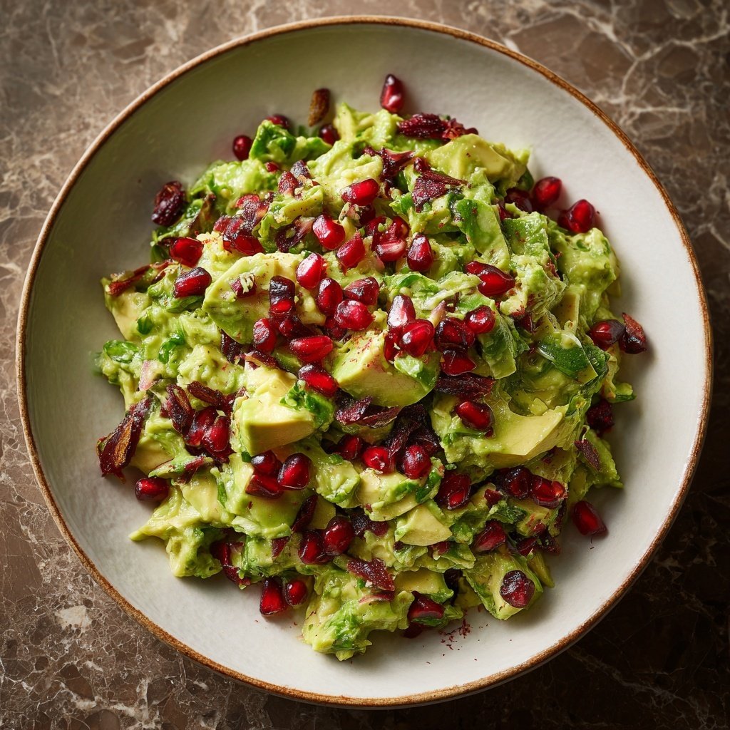 Avocadosalat mit Granatapfel