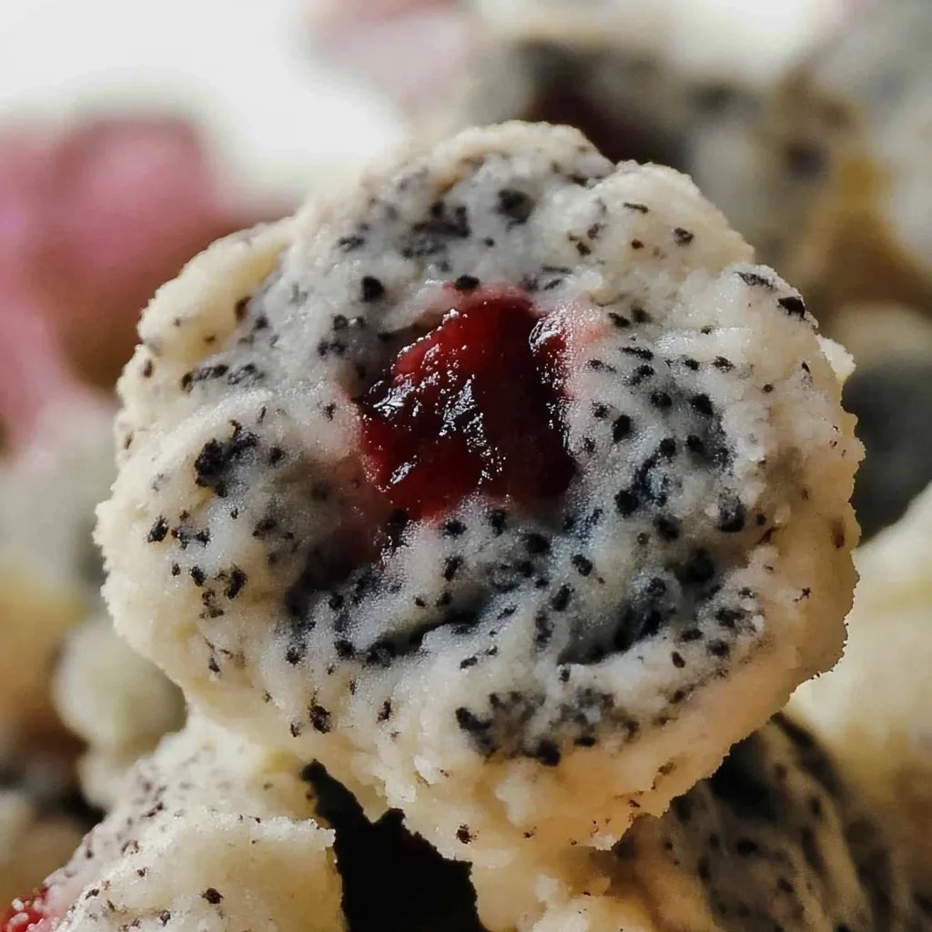 Mohn-Kirsch-Plätzchen