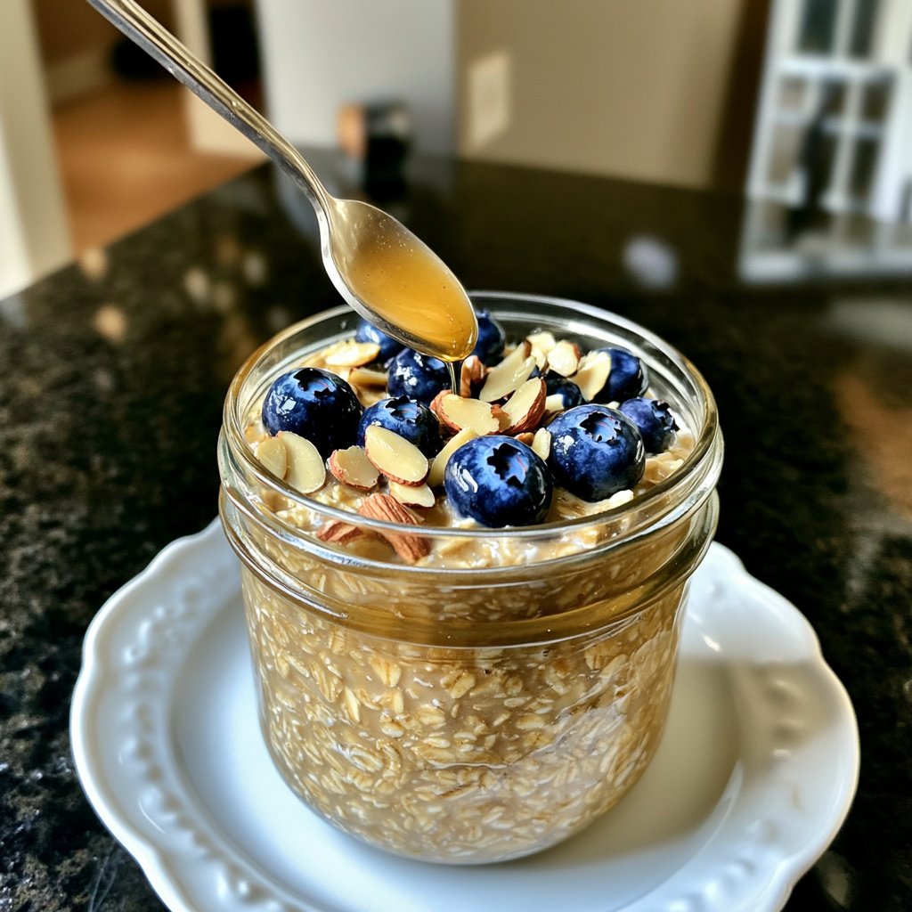 Overnight Oats fürs Büro