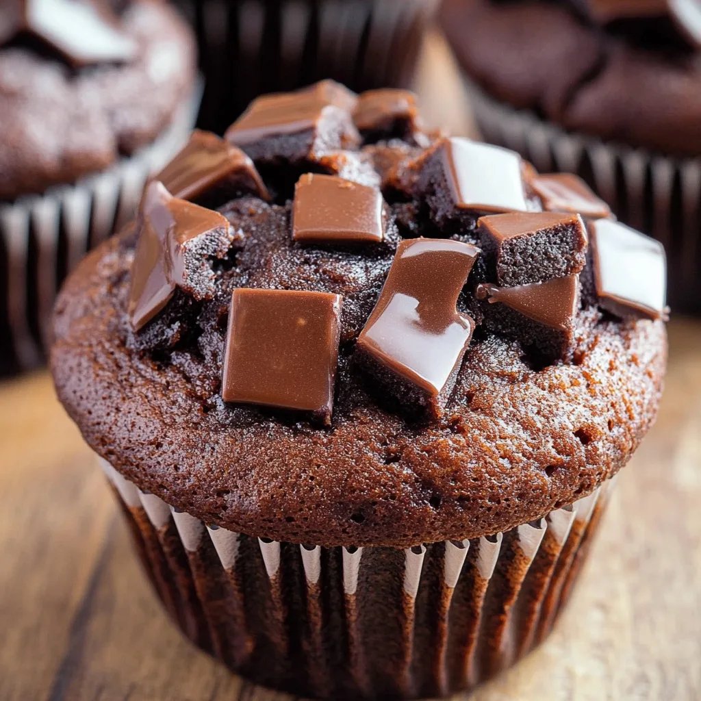 Super saftige Schoko-Muffins