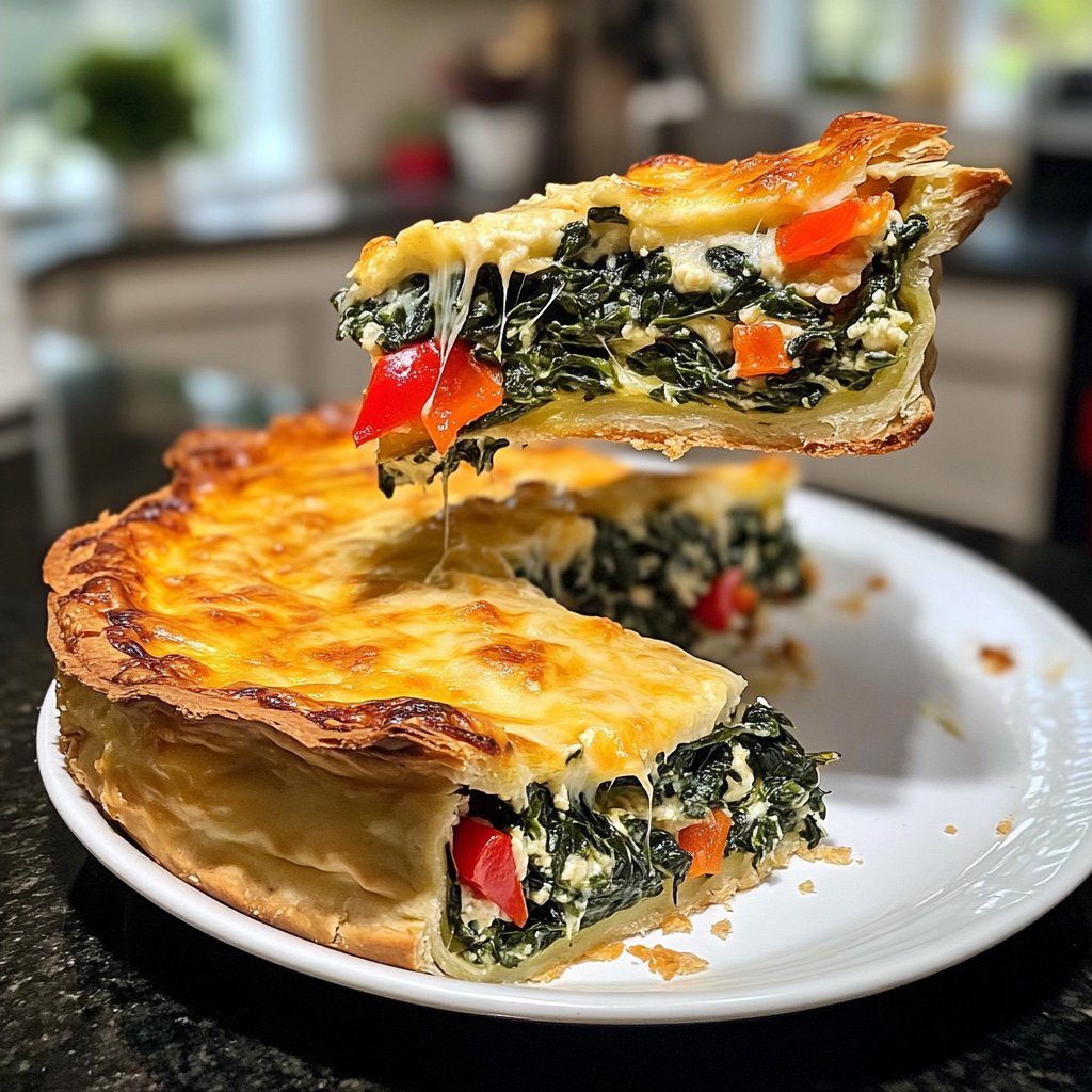 Gemüseauflauf mit Spinat