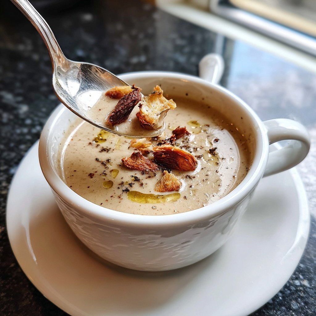 Feine Maronencremesuppe