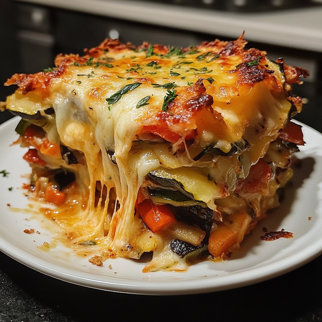 Gemüseauflauf mit Käse