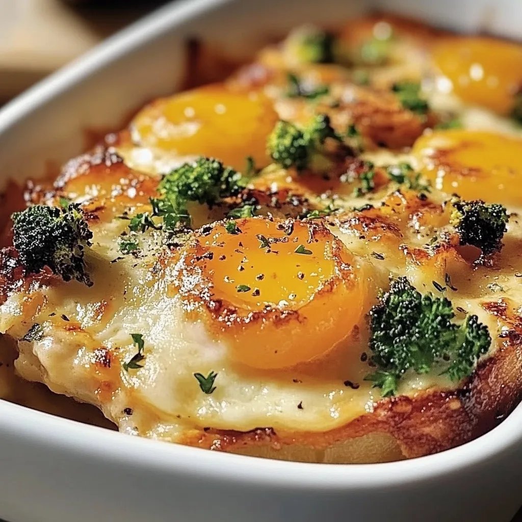 Wohlfühl-Auflauf mit Ei und Kartoffeln