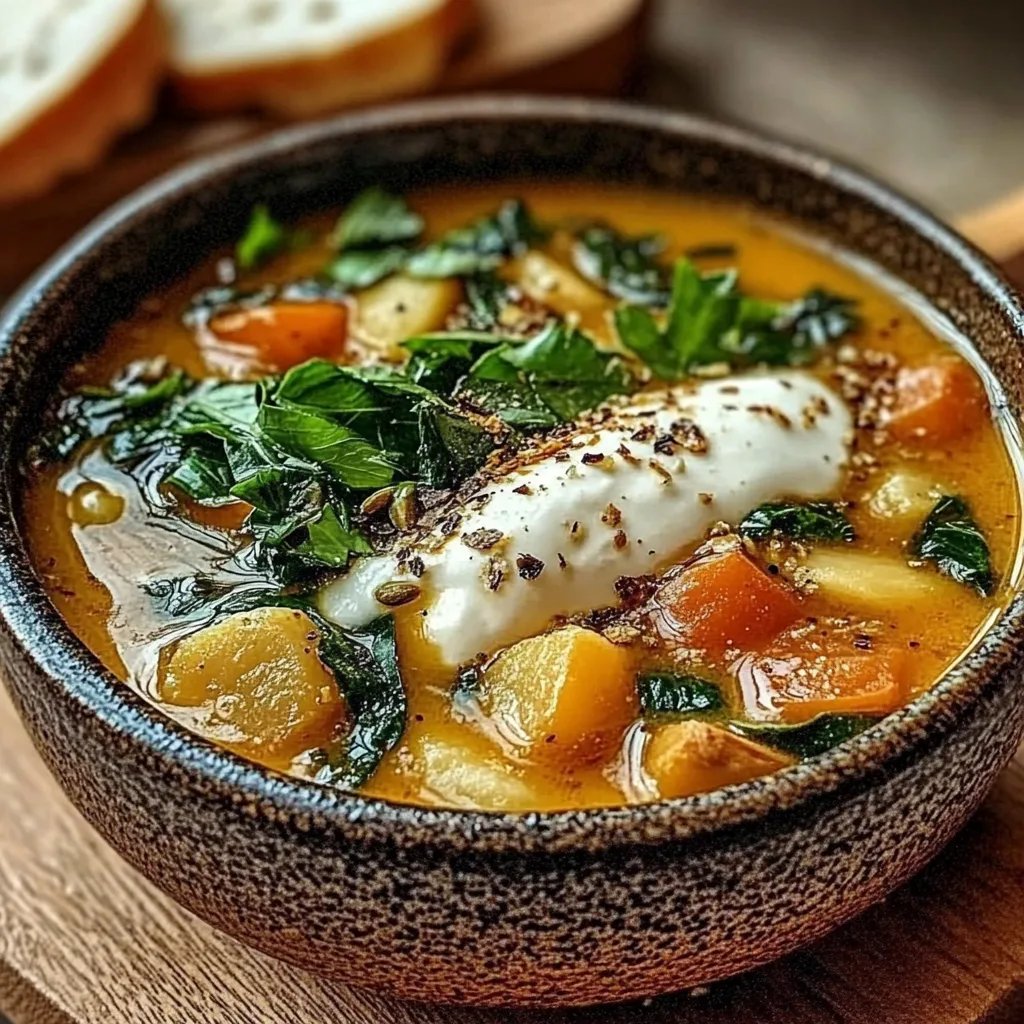 Cremige toskanische weiße Bohnen-Suppe